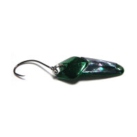 Блесна Megabass IZABELLA ABALONE (1.4g) AB GREEN