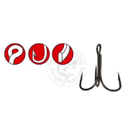 Тройник Gamakatsu Treble 21NC EWG ― Fishing Service