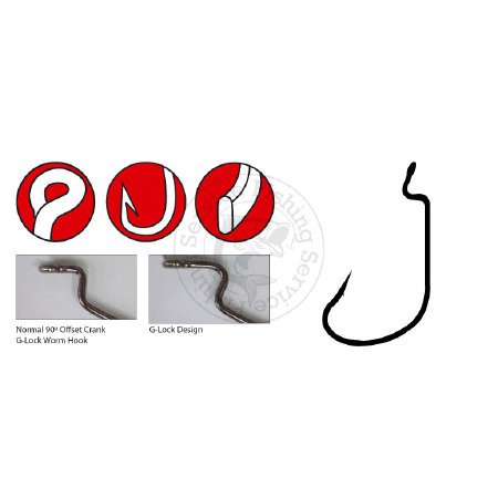 Крючок Gamakatsu Worm 314MB ― Fishing Service