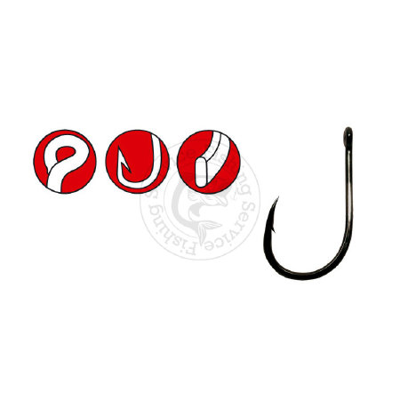 Крючок Gamakatsu Power Carp Ring Eye NSB ― Fishing Service