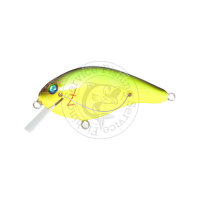 Воблер Megabass Z-CRANK (COVER HACKING) Jr. (BLUE LABEL) col. IL LIME CHART BROWN