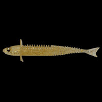 Силикон Megabass S&G SPECTER 3.5" col. CLEAR / GOLD FLAKE