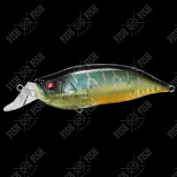 Воблер Megabass IXI SHAD TYPE-R col. CLEAR HOT TIGER