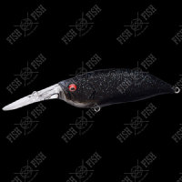 Воблер Megabass IXI SHAD TYPE-3 col. BLACK HOLE