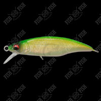 Воблер Megabass GREAT HUNTING 45 FLAT SIDE (F) col. GHOST PEARL LIME