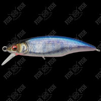 Воблер Megabass GREAT HUNTING 50 FLAT SIDE (FS) col. M BLUE STREAM