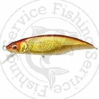 Воблер Megabass GH50 FLATSIDE (FS) AL INDICATOR YAMAME